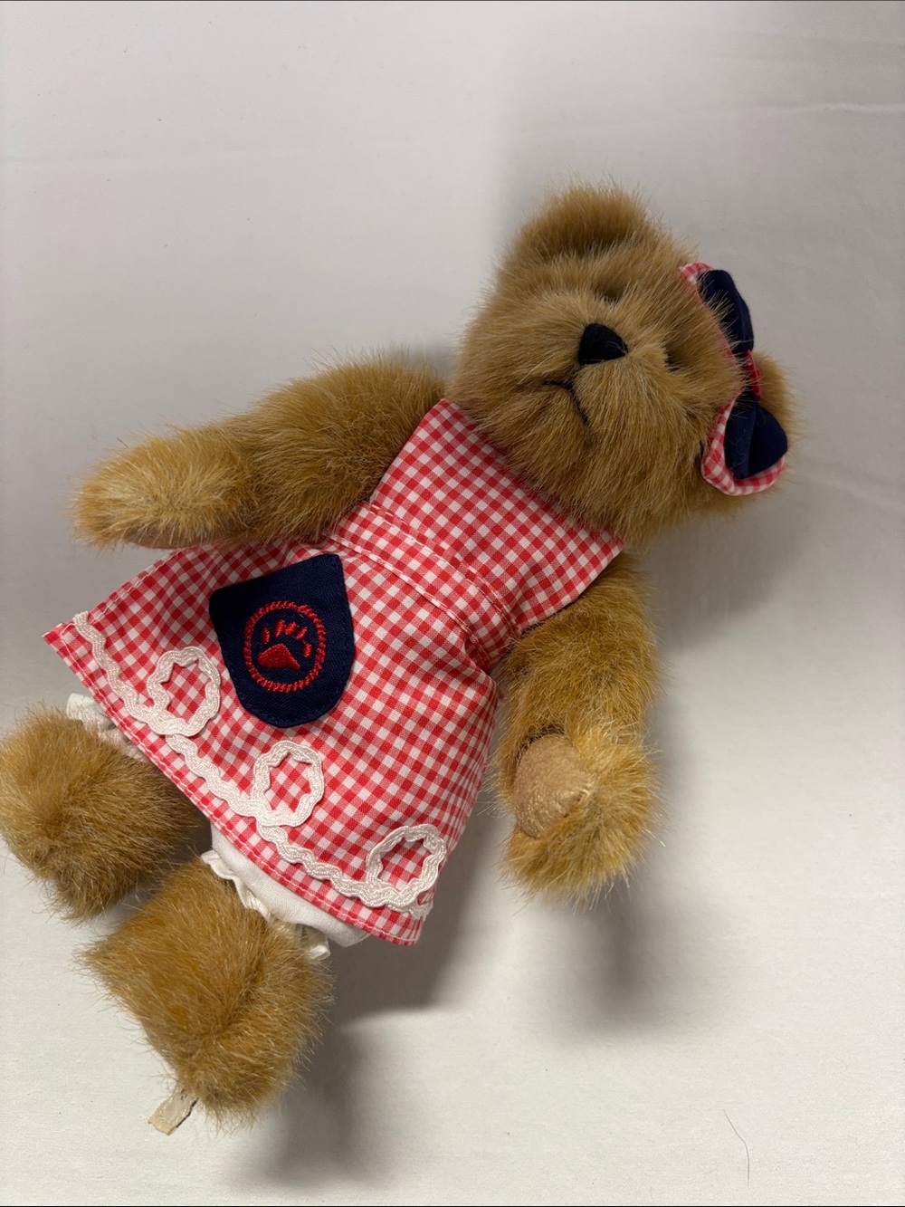 Boyds Bears Brown Plush Bear FOB 2013 Cooking in an Apron